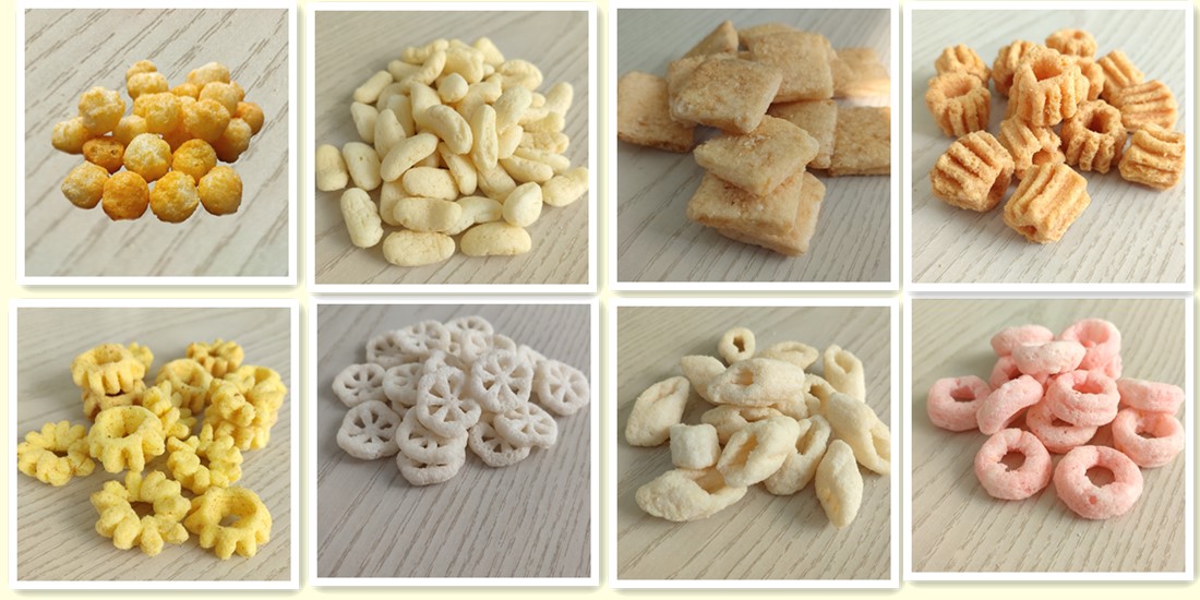 Máquina para hacer alimentos inflados de maíz Corn Puffing Food Making Machine