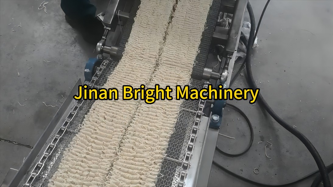 Small Instant Noodle Production Line Successfully Tested Small Instant Noodle Production Line Successfully Tested