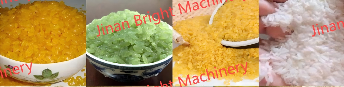 Entering The Production Line Of Artificial Dietary Fiber Rice