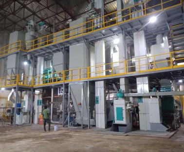 अफ्रीका में हमारे 4-5tons/h मछली फ़ीड उत्पादन लाइन परियोजना