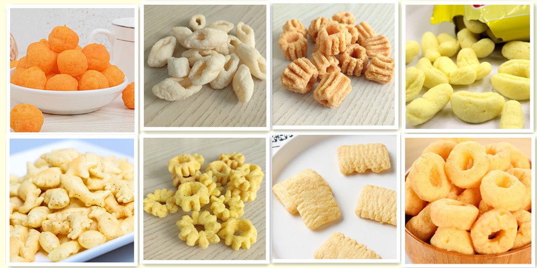 Extrusora Puffs Corn Snack Puffs Corn Snack Extruder
